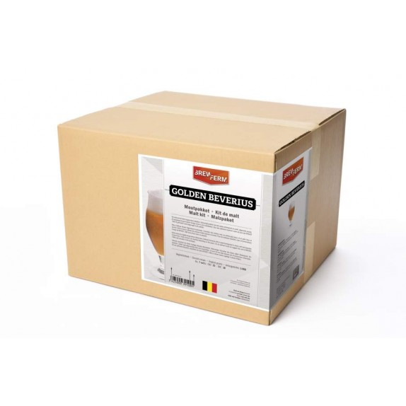Description du kit de malt Brewferm Golden Beverius
