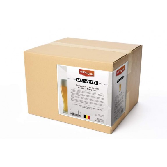 Description du kit de malt Brewferm Mr White