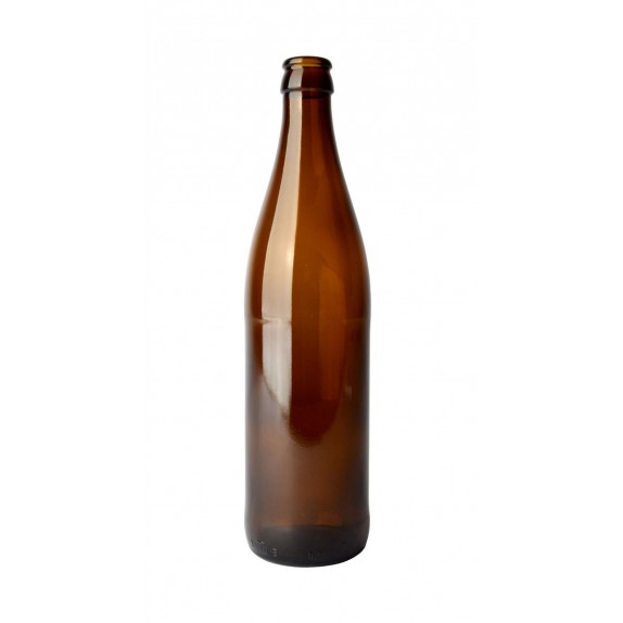 Bouteille percée de biere vide 50 cl Brune - Lot de 6 